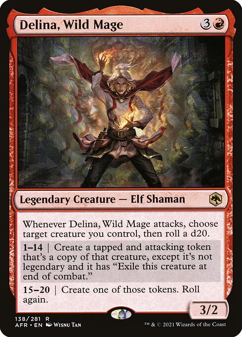 AFR: Delina, Wild Mage (Foil)