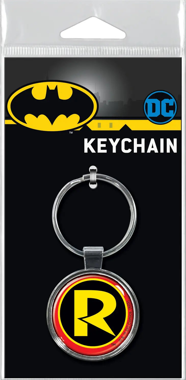 DC Comics Robin Logo Keychain