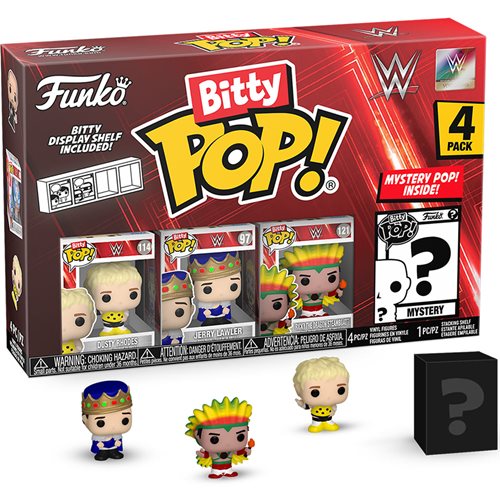 WWE Dusty Rhodes Funko Bitty Pop! Mini-Figure 4-Pack