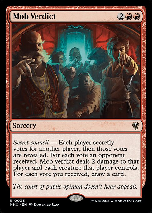 MKC: Mob Verdict