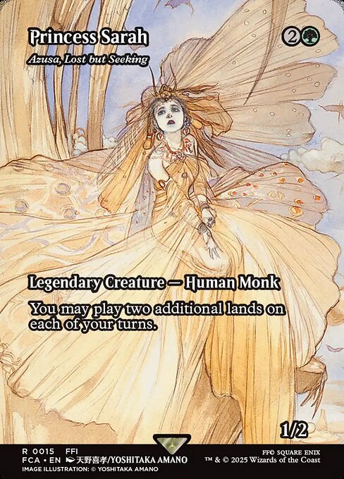 FCA: Princess Sarah - Azusa, Lost but Seeking (Showcase) (Foil)