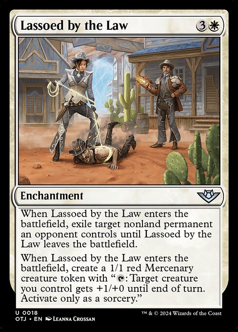 OTJ: Lassoed by the Law (Foil)