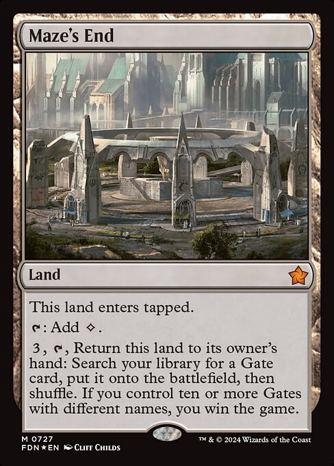 FDN: Maze's End