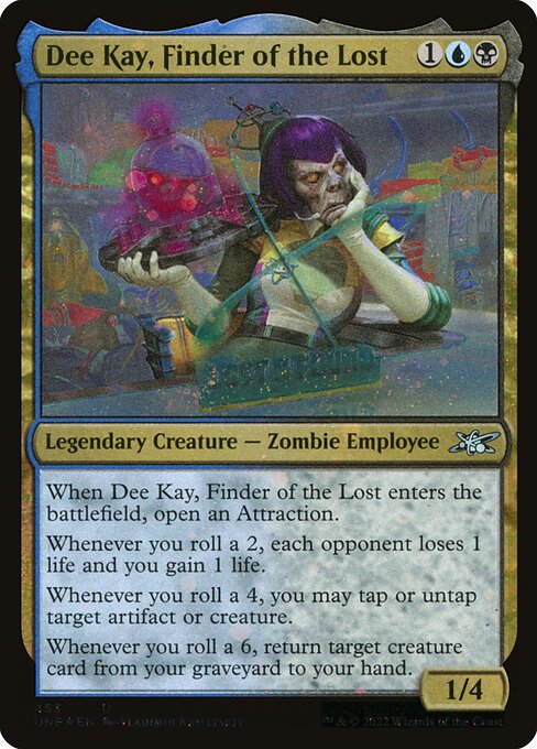 UNF: Dee Kay, Finder of the Lost (Galaxy Foil)