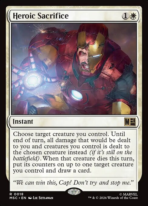 MSC: Heroic Sacrifice