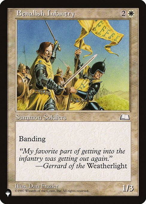 PLST: Benalish Infantry