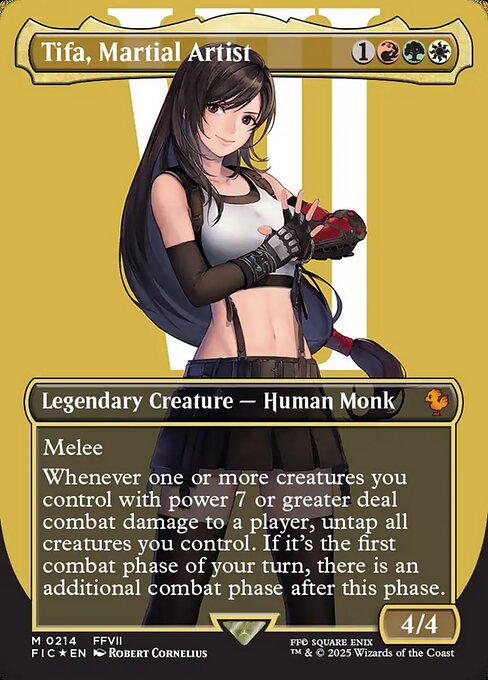FIC: Tifa, Martial Artist (Borderless) (Surge Foil)
