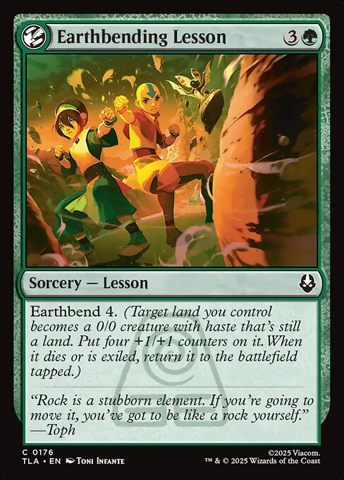 TLA: Earthbending Lesson (Foil)