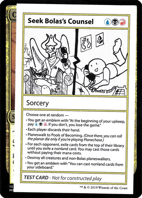 CMB2: Seek Bolas's Counsel (No PW Symbol)