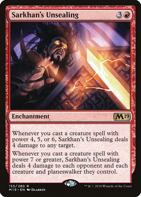 M19: Sarkhan's Unsealing