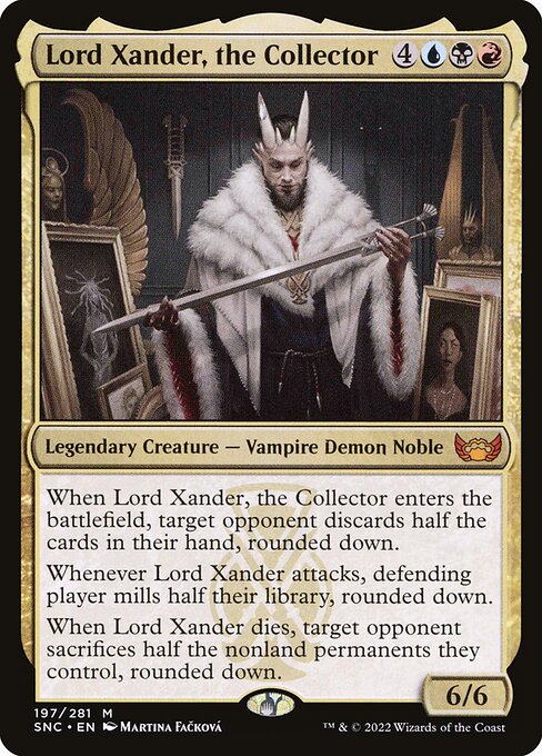 SNC: Lord Xander, the Collector (Foil)