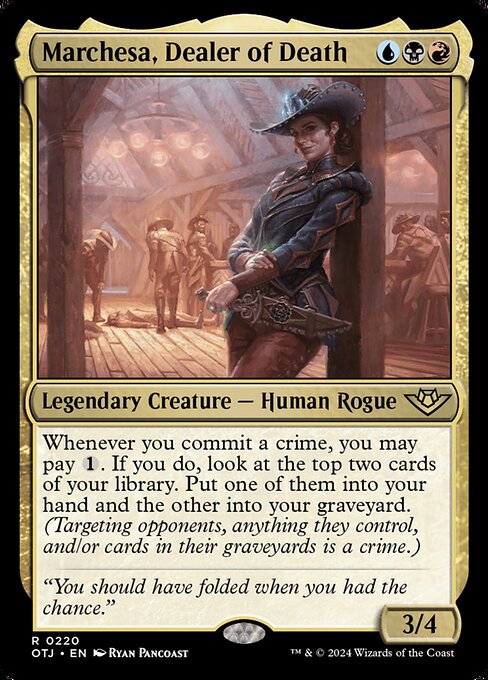 OTJ: Marchesa, Dealer of Death