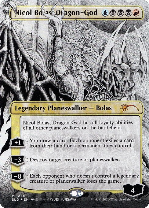 SLD: Nicol Bolas, Dragon-God (Borderless) (Foil)
