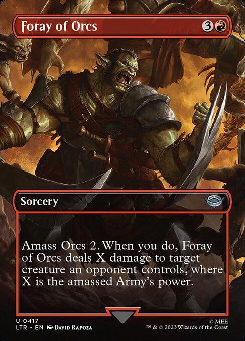 LTR: Foray of Orcs (Borderless)