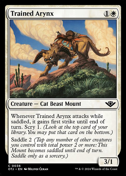 OTJ: Trained Arynx (Foil)
