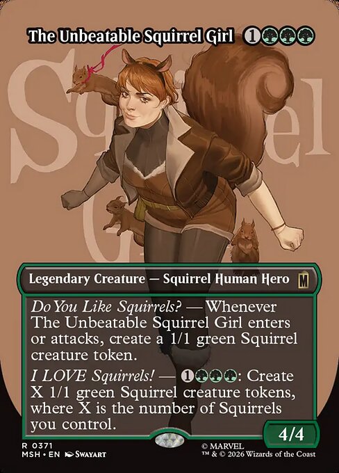 MSH: The Unbeatable Squirrel Girl (Borderless)