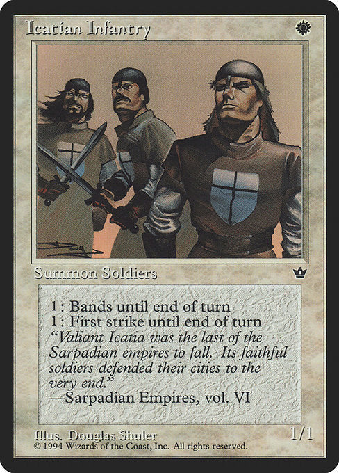 FEM: Icatian Infantry (Shuler)