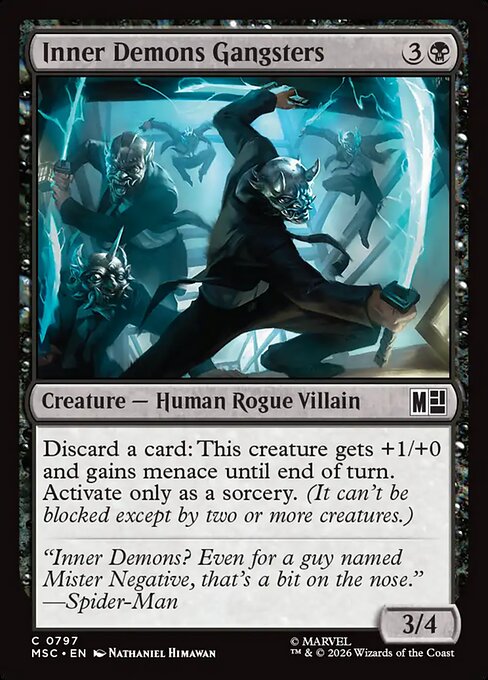 MSC: Inner Demons Gangsters (Foil)