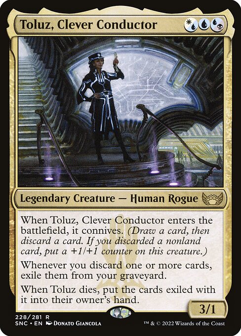 SNC: Toluz, Clever Conductor (Foil)