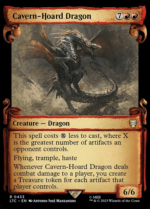 LTC: Cavern-Hoard Dragon (Showcase Scrolls)