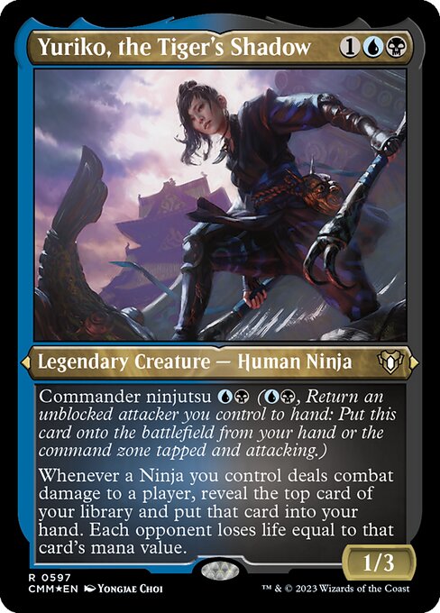 CMM: Yuriko, the Tiger's Shadow (Foil Etched)