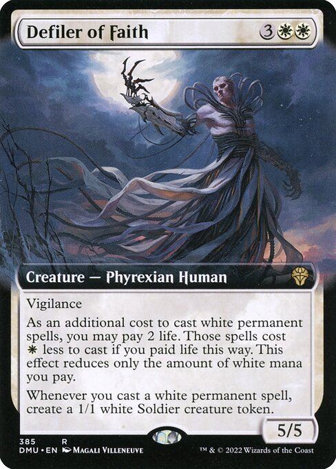 DMU: Defiler of Faith (Extended Art) (Foil)