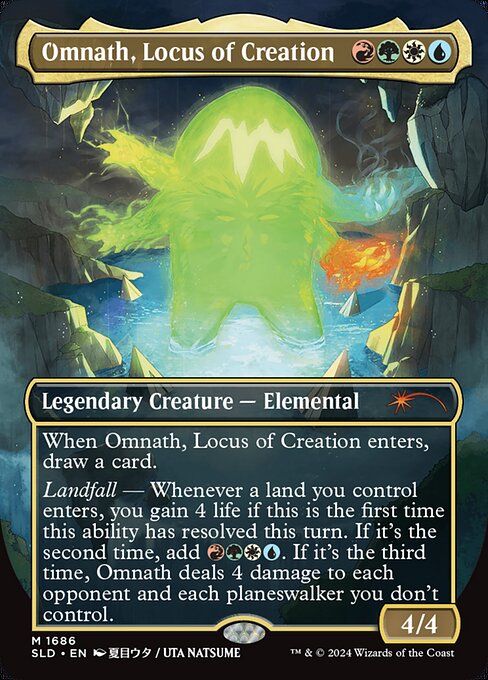 SLD: Omnath, Locus of Creation (Rainbow Foil)