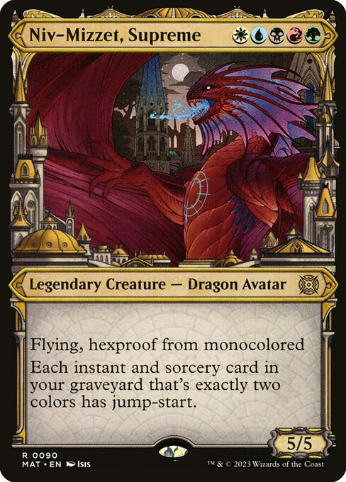 MAT: Niv-Mizzet, Supreme (Showcase)