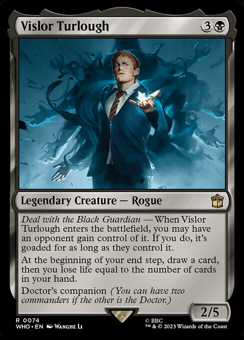 WHO: Vislor Turlough