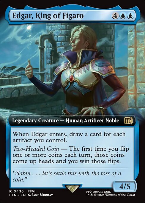 FIN: Edgar, King of Figaro (Extended Art)