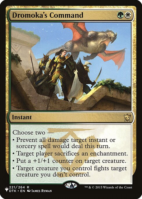 PLST: Dromoka's Command