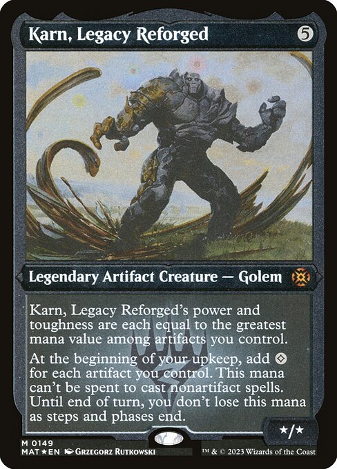 MAT: Karn, Legacy Reforged (Foil Etched)