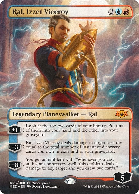 MED: Ral, Izzet Viceroy (Foil)