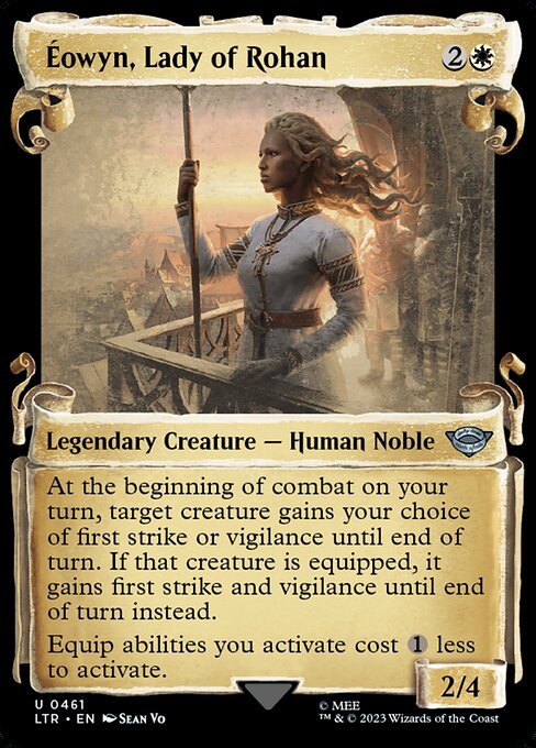 LTR: Eowyn, Lady of Rohan (Showcase Scrolls) (Foil)