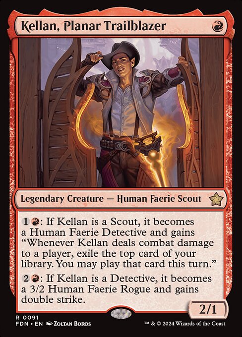 FDN: Kellan, Planar Trailblazer (Foil)