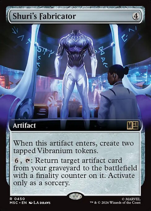 MSC: Shuri's Fabricator (Extended Art)