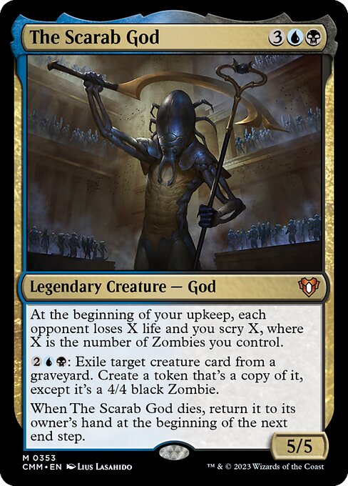 CMM: The Scarab God (Foil)