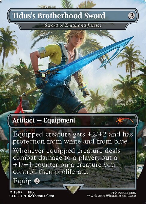 SLD: Tidus's Brotherhood Sword - Sword of Truth and Justice