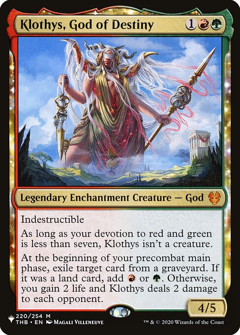 PLST: Klothys, God of Destiny