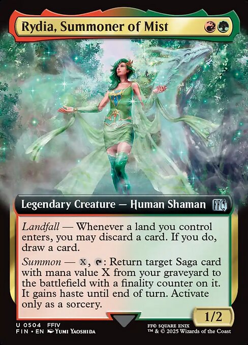 FIN: Rydia, Summoner of Mist (Extended Art)