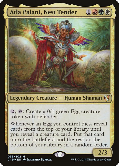 C19: Atla Palani, Nest Tender (Foil)