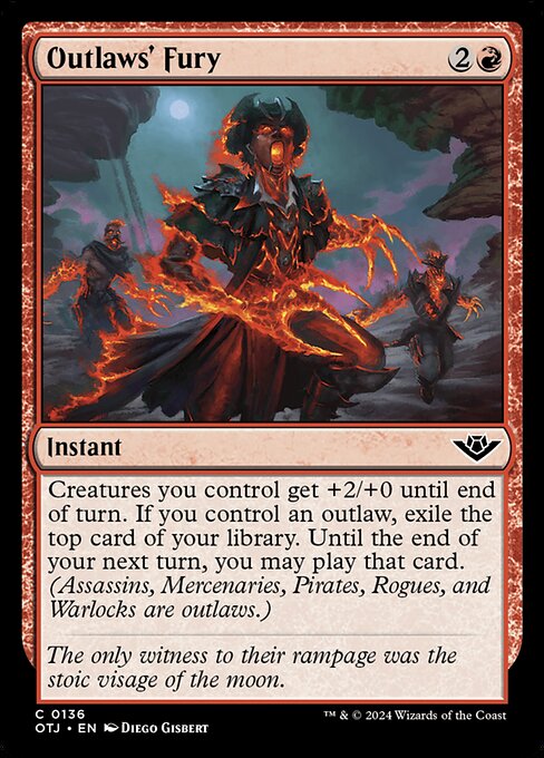 OTJ: Outlaws' Fury (Foil)