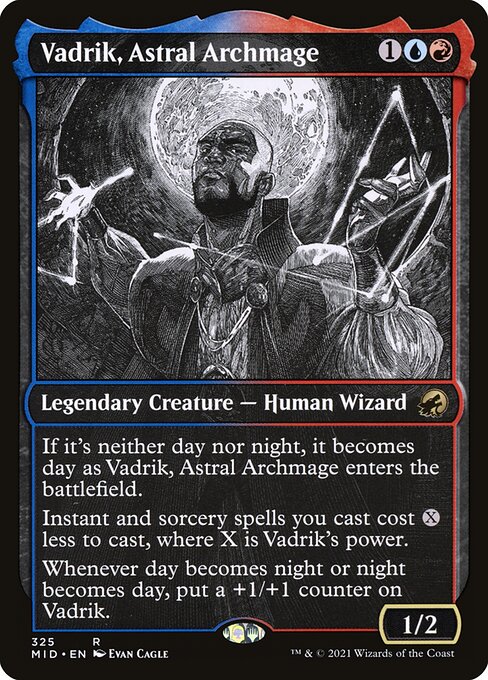 MID: Vadrik, Astral Archmage (Showcase) (Foil)