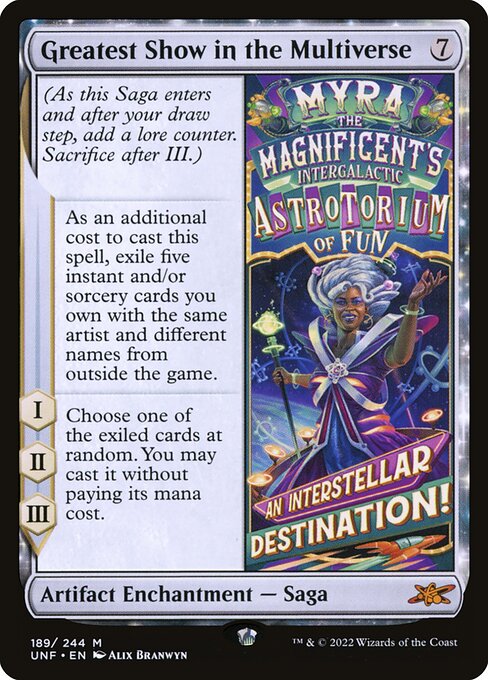 UNF: Greatest Show in the Multiverse (Foil)