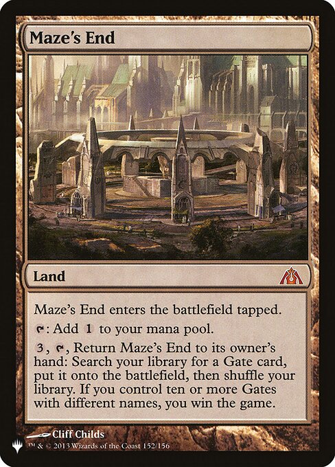 PLST: Maze's End