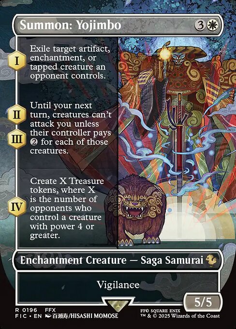 FIC: Summon: Yojimbo (Borderless) (Foil)