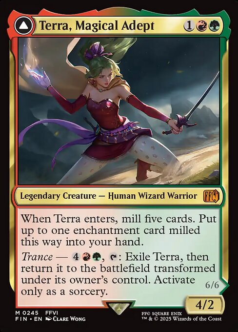 FIN: Terra, Magical Adept (Foil)