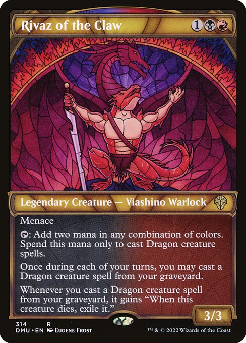 DMU: Rivaz of the Claw (Showcase) (Foil)