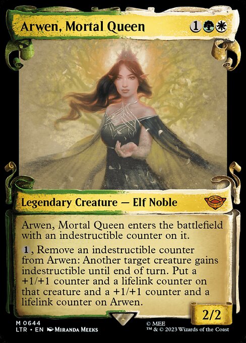 LTR: Arwen, Mortal Queen (Showcase Scrolls)