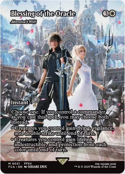 FCA: Blessing of the Oracle - Akroma's Will (Showcase) (Foil)